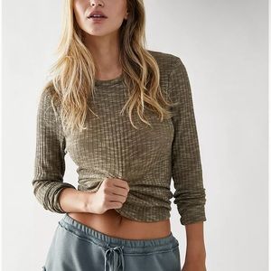 Free People Aura Long Sleeve Layering Top